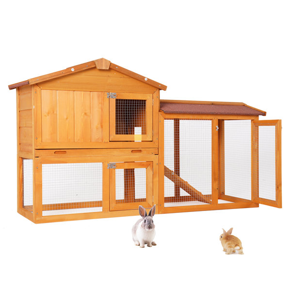 Tucker Murphy Pet™ Astha Weather Resistant Rabbit Hutch Wayfair